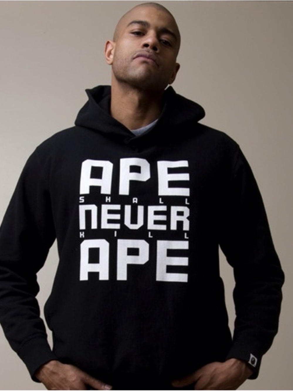 The Bathing Ape BAPE “ASNKA” Black Hoodie